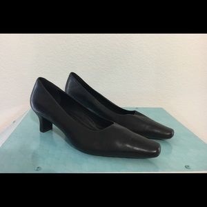 ECCO leather black shoes